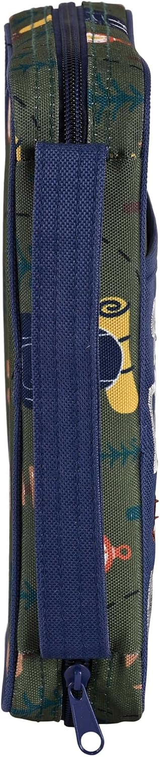 Dicksons Decorative Boys Zippered Bible Cover, Youth Book Case with Carry Handle for Church Travel, 9.5 x 7 Inch Denier Polyester Camping Go Make Disciples