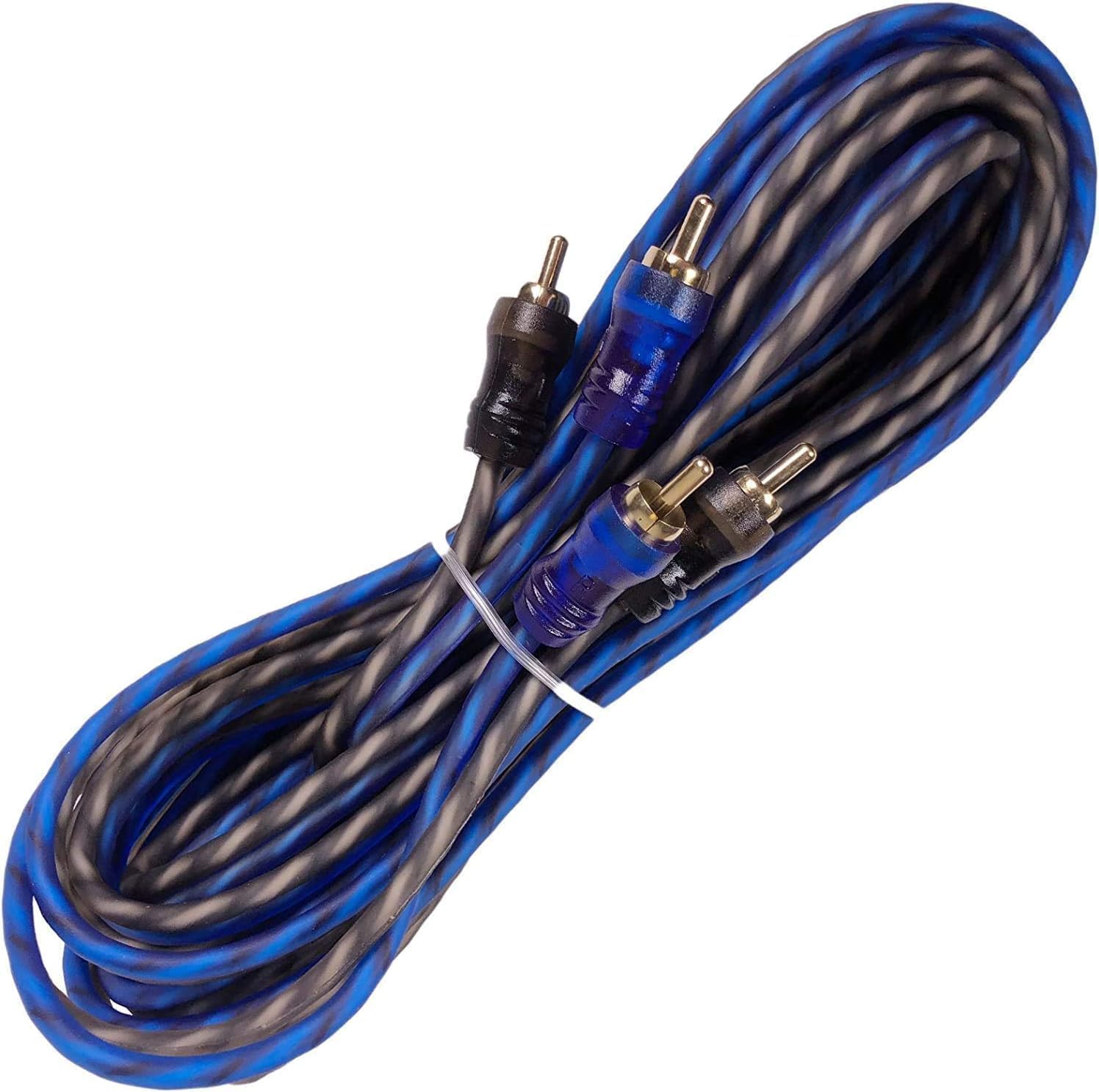 SOUNDXTREME SX-BCC4AB-BLUE Complete 3500W Up to 6500 Watts 4 Gauge Amp Kit Amplifier Install Wiring Kit Inline AGU Fuse Holder & 80A Fuse and All The Accessories Included