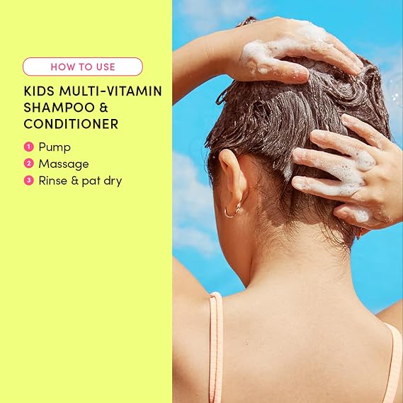Evereden Kids Travel Essentials Set: Clean & Vegan 5-Piece Skin Care Set for Kids | Body Wash, Lotion, Face Wash, Cream, 2-in-1 Shampoo & Conditioner | TSA-approved | Travel Size Toiletries