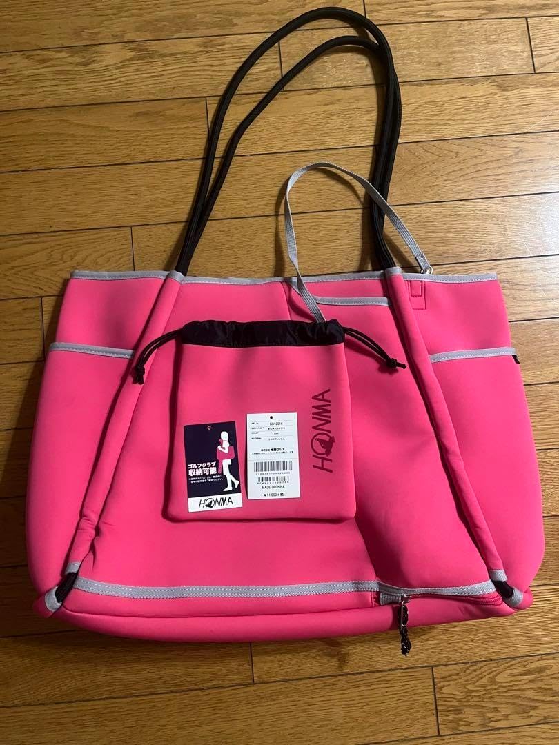 ホンマピンクゴルフバッグ・軽量キャディバッグ　14分割 ホンマピンクゴルフバッグ・軽量キャディバッグ 14分割 HONMA ホンマ