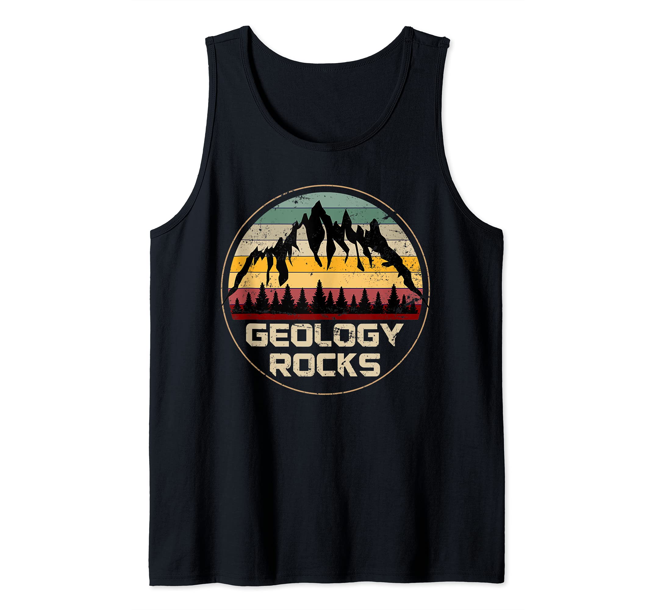 Funny Rock Collector Geographer Earth Science Gift Geology Tank Top
