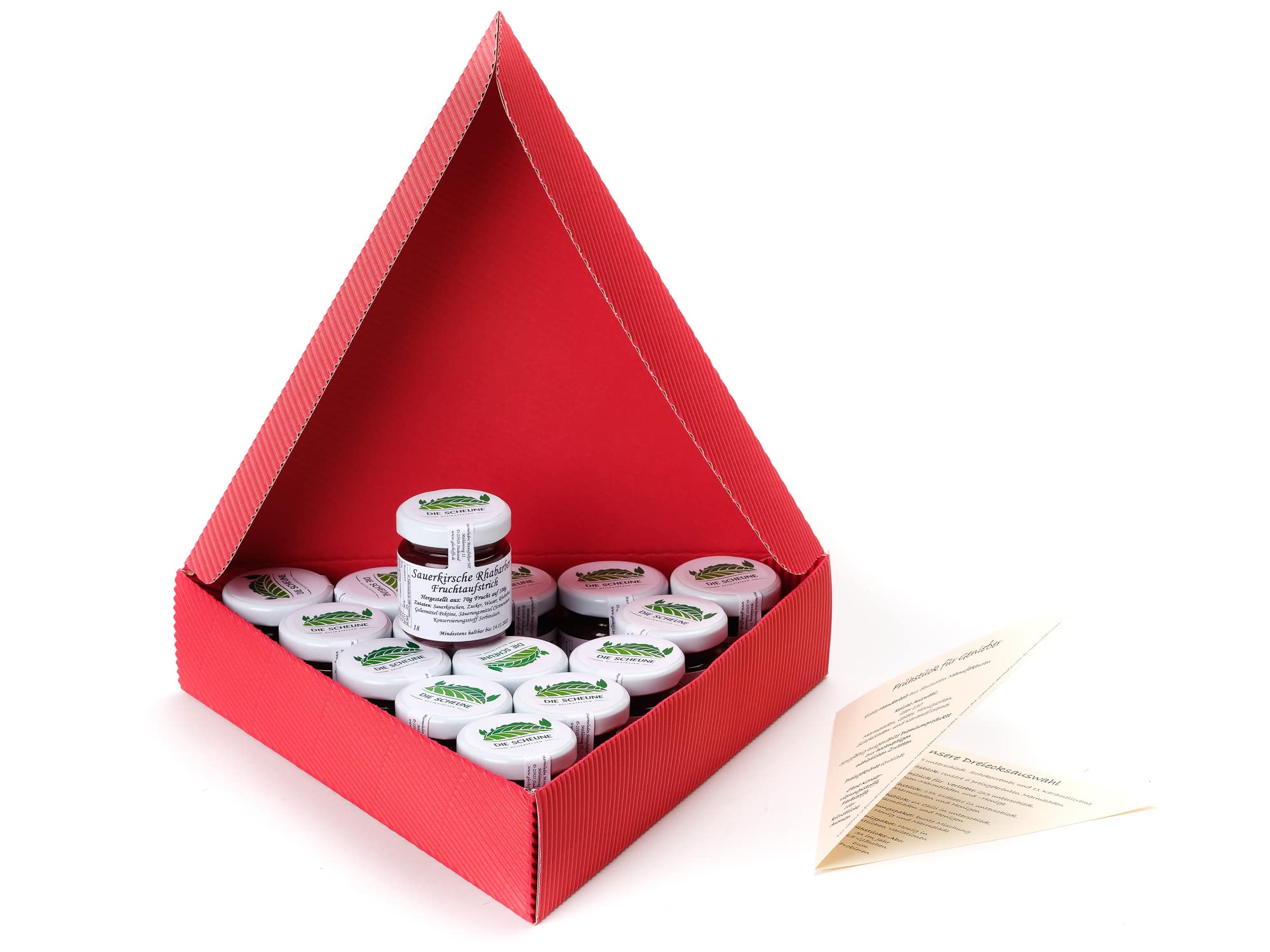 Fruchtaufstrich Überraschungspaket 15 x 50g- Fruchtaufstriche, Gelees | gut als Geschenkkorb typisch deutsch, Geschenk Frühstück, Geschenkkorb Taufe, Feinschmecker Box, Gourmet Geschenk, Gourmet Geschenkkorb, Probierset Fruchtaufstriche, Geschenkidee Fami