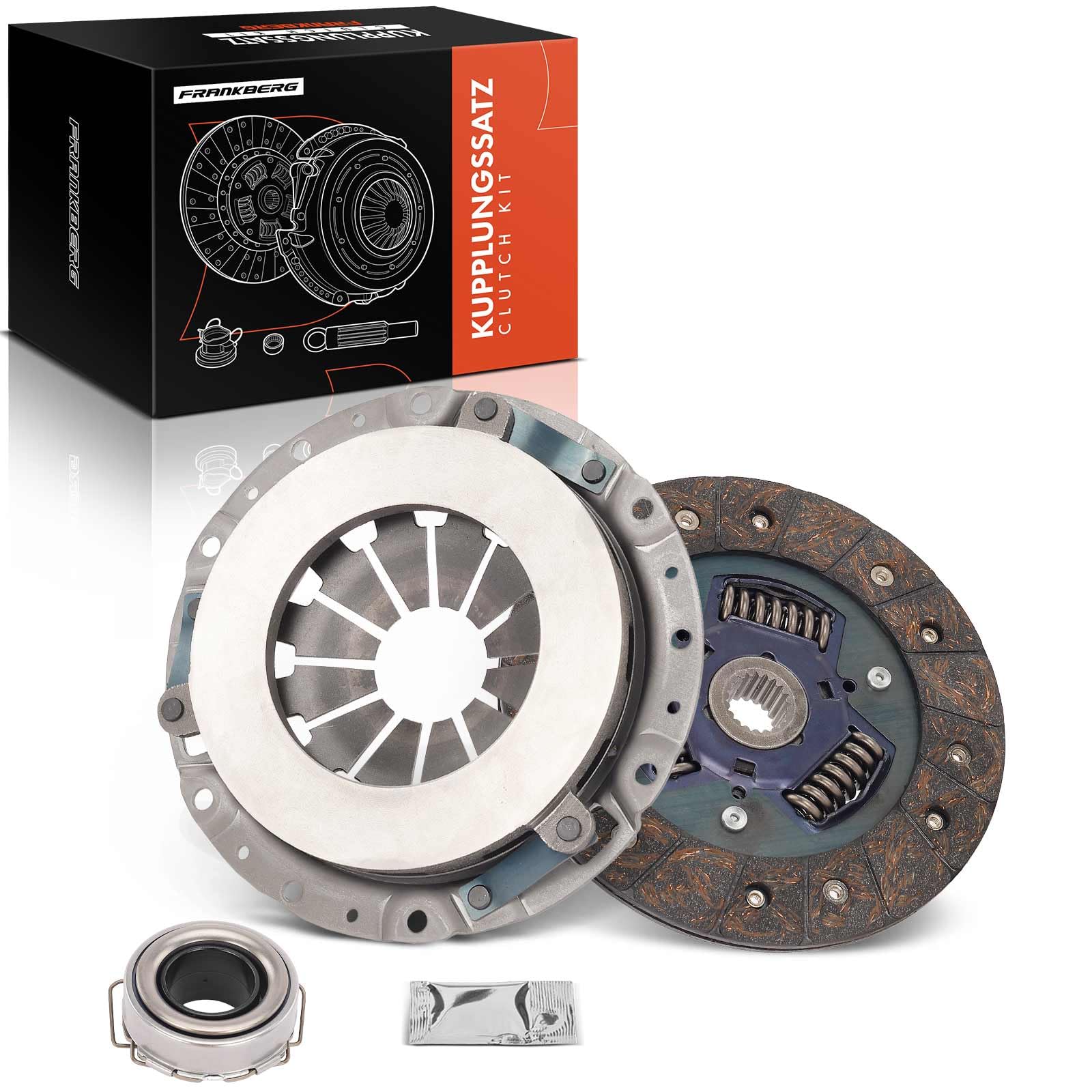 Frankberg Kit de embrague 3121097201 | Compatible con: S.i.r.i.o.n M1, YRV M2, Mover L9, Trevis, Cuore V L7, Cuore VI L250 L251 L260