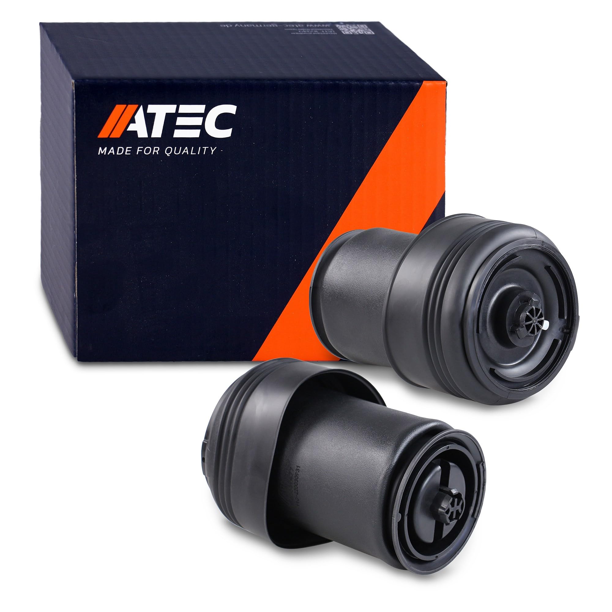 ATEC Germany 2x soffietti per sospensioni pneumatiche asse posteriore sinistro e destro Compatibile con BMW X5 (E70), X5 (F15, F85), X6 (E71, E72), X6 (F16, F86)