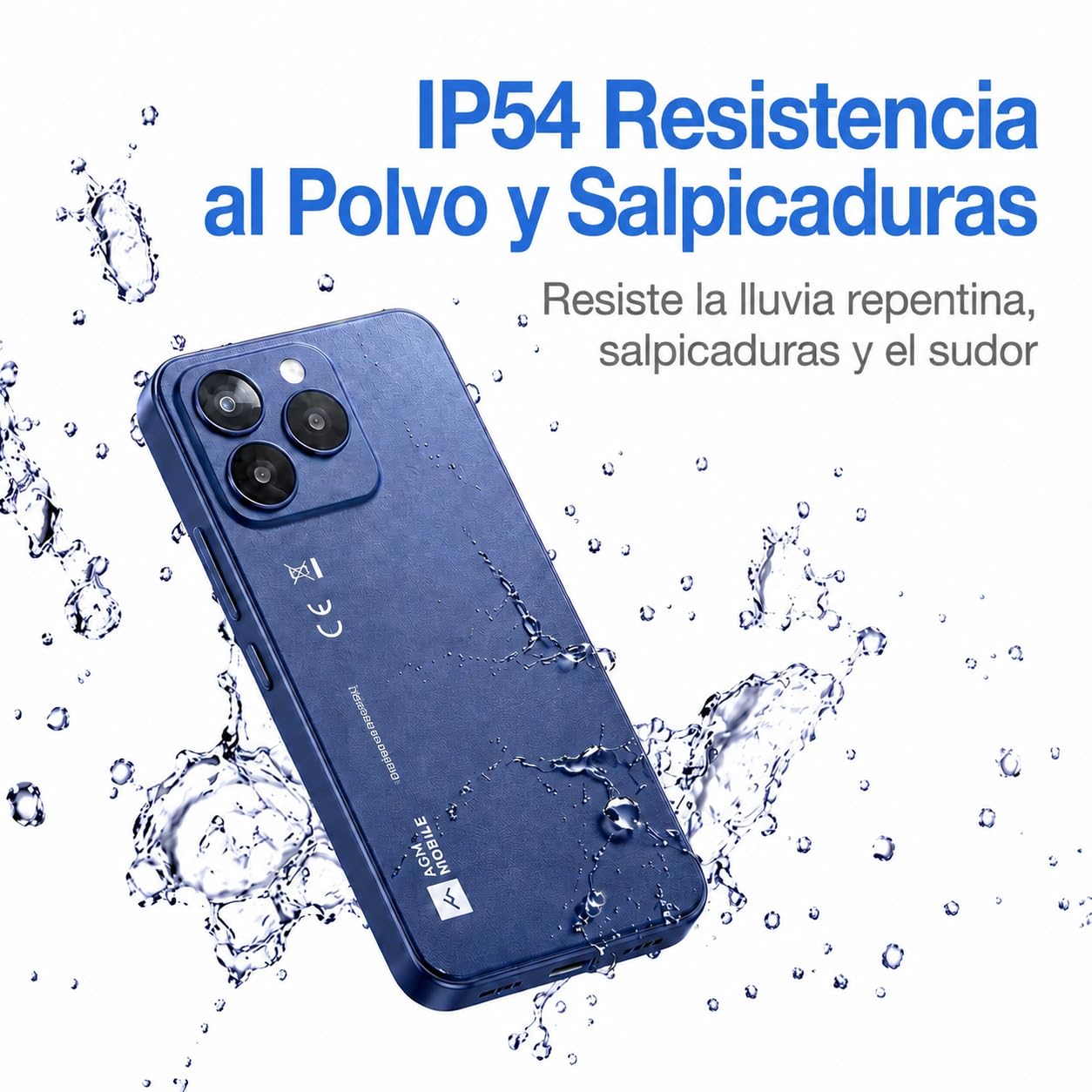 AGM Note N2 Mini Teléfono 4G,Android 16 go,Buds 9 Auriculares inalámbricos con Estuche Inteligente con Pantalla táctil