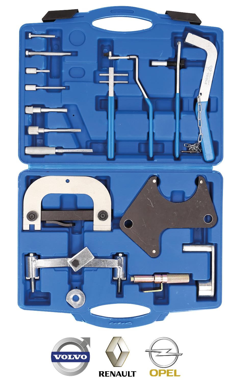 BRILLIANT TOOLS BT594650 Juego de herramientas de reglaje de motores para Renault [Powered by KS TOOLS]