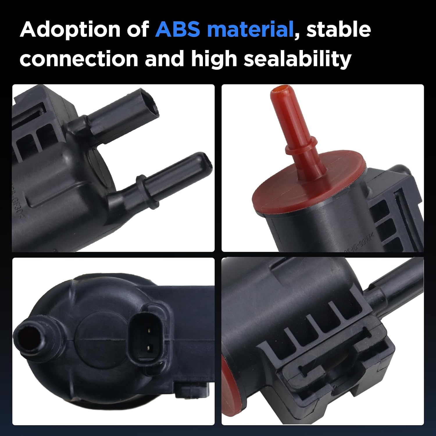AITKEN Vapor Canister Purge Solenoid Valve Compatible with Malibu Equinox Spark Impala Cruze Camaro Colorado, GMC Terrain Canyon Acadia Cadillac CT6 CTS Buick 2013-2022 P/N 12632174.