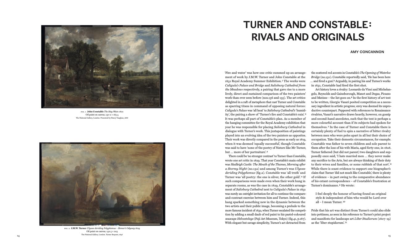 Turner & Constable Rivals and Originals (Hardback) /anglais
