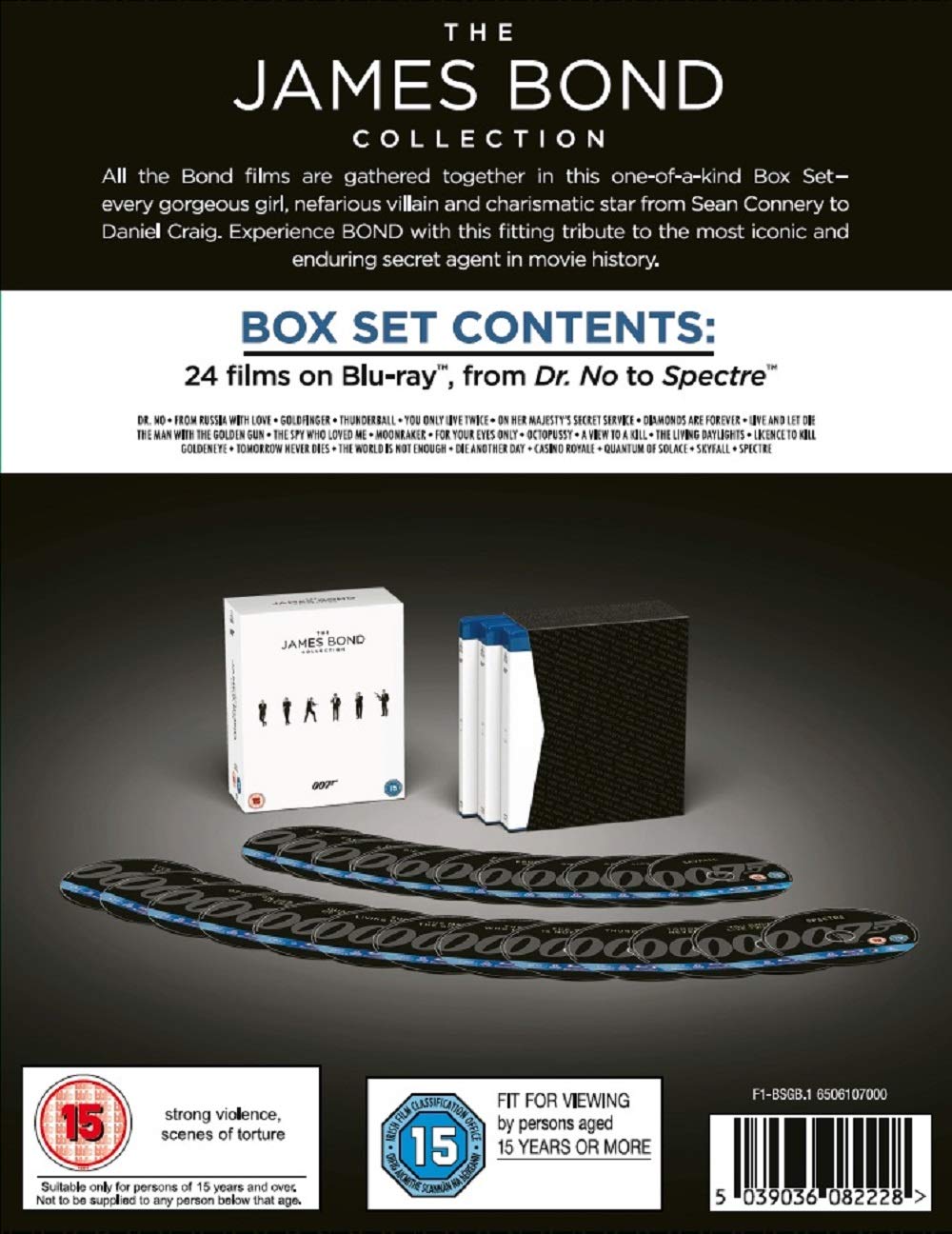 James Bond Boxset (24 Titles) BD