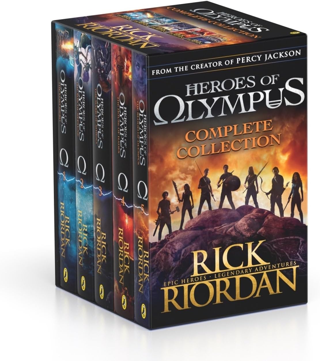PENGUIN CHILDREN PBS Heroes Of Olympus Complete Collection (5 Book Slipcase)