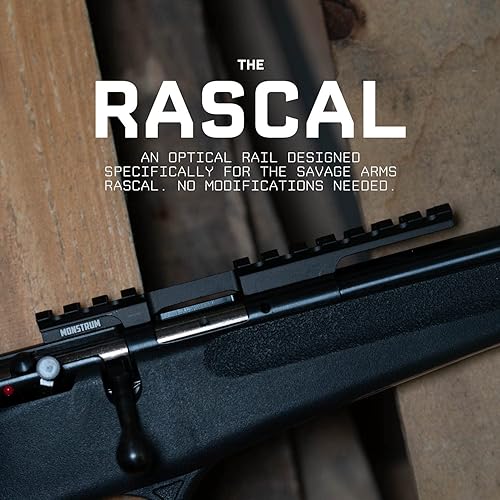 Miniatura 2 de Monstrum Soporte de riel Picatinny para rifles Savage Rascal