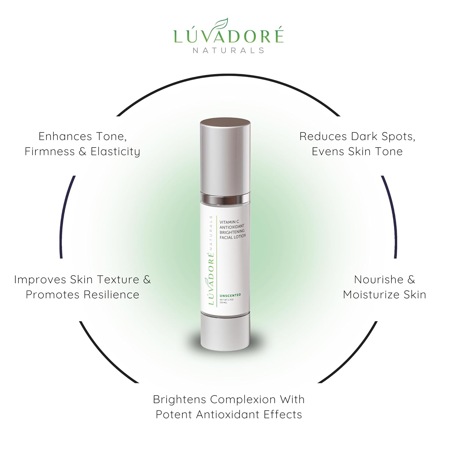 Vitamin C Skin Care Facial Lotion – Antioxidant Cream for Face – Deeply Hydrating Brightening Cream for Dark Spots, Uneven Skin Tone – Anti-Aging and Rejuvenating Formula