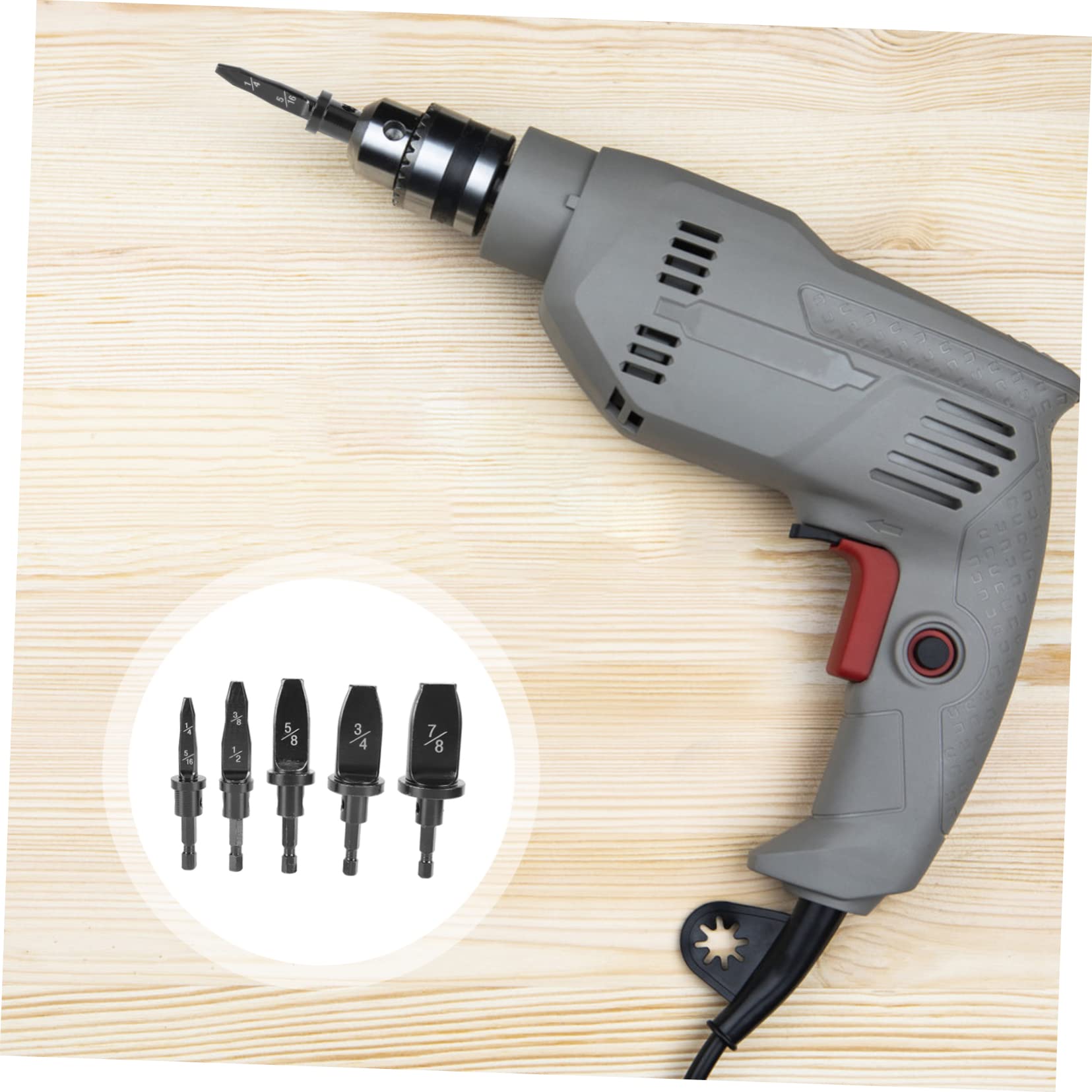 MAGICLULU 5 piezas Manual de Tubos de para Taladro Eléctrico Herramienta de Abocardado para Hvac Compatible con Estándares de