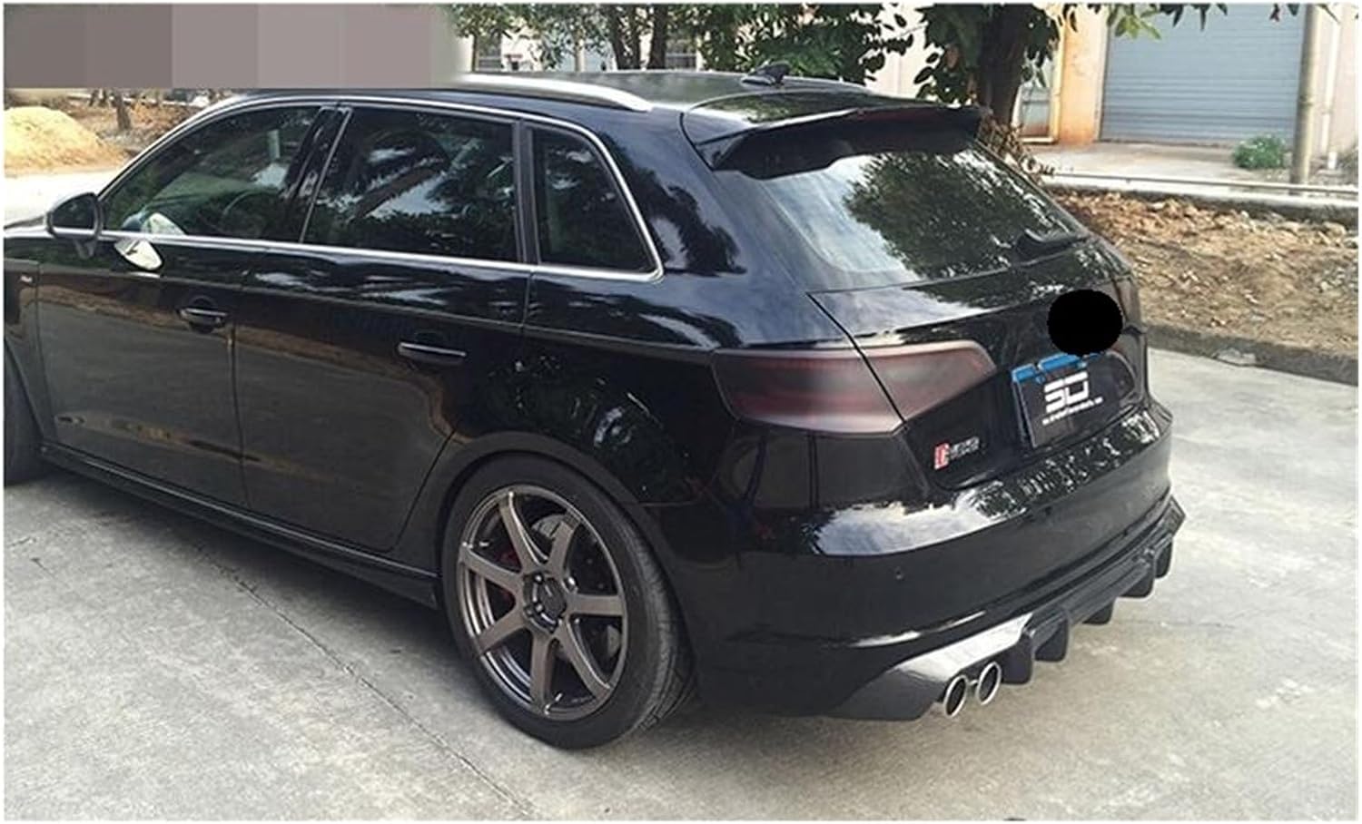 トランクスポイラーウイング A3 S3 RS3 (8V) セダン 2014-2020 光沢塗装済み For Audi RS3 S3 A3 Sedan 46" Rear Trunk Spoiler Racing GT Style ... MUBUKVKGPA A&udi A3