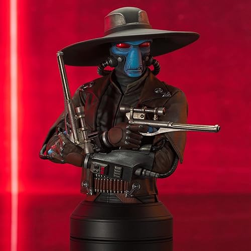 Miniatura 5 de Diamond Select Toys Star Wars: The Clone Wars: Cad Bane Busto escala 1:6, multicolor, 6 pulgadas, APR222241