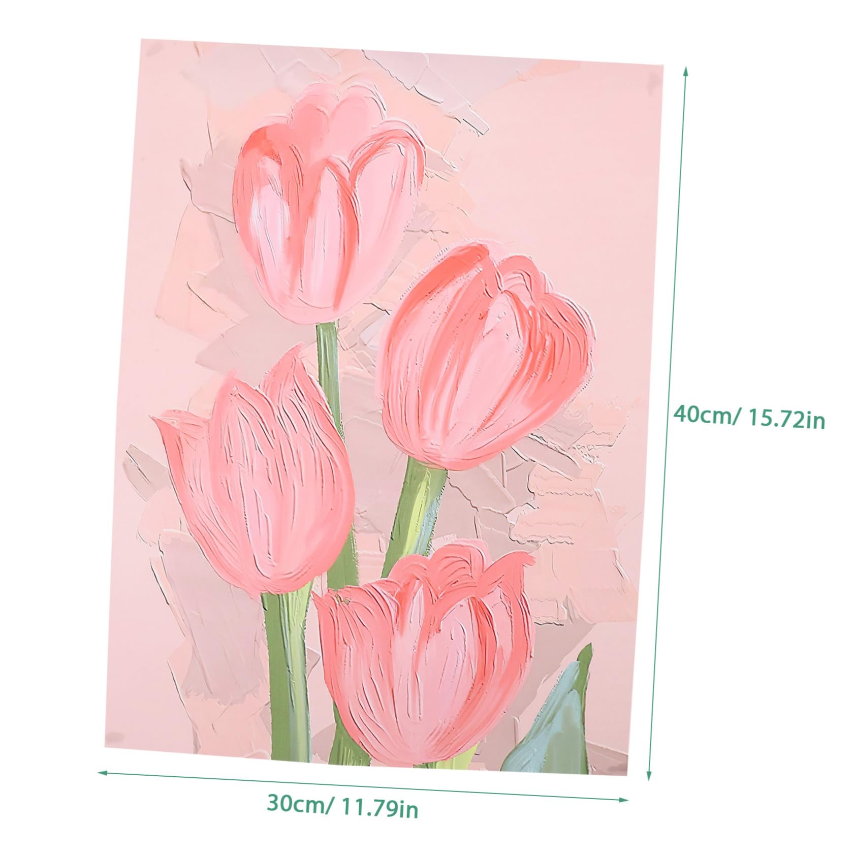 Amazon.co.jp: POPETPOP チューリップの吊り下げ絵画 絵を飾る