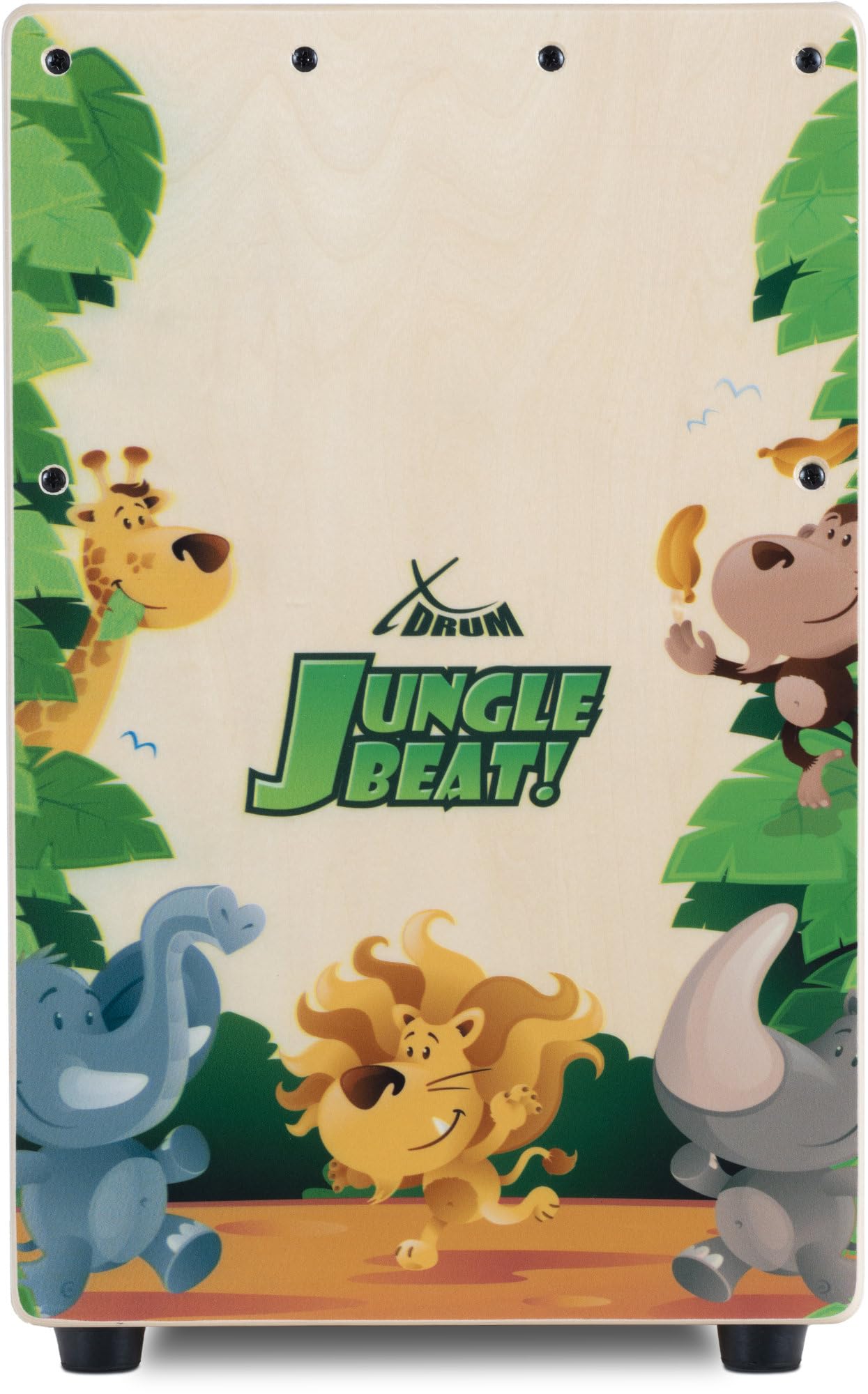 XDrum KC-37JB Cajón para niños "Jungle Beat"