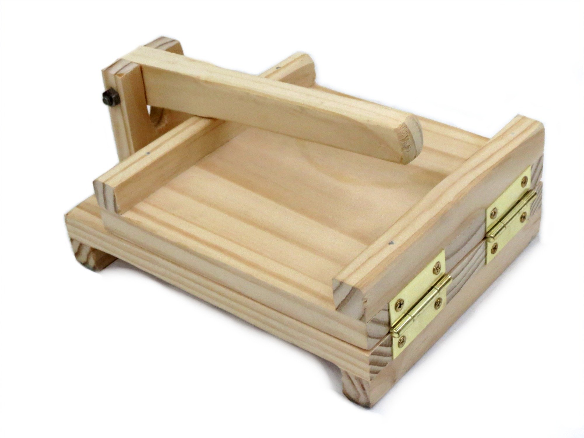Leos ImportsTraditional Wood Tortilla Press Tortilla Maker 7.5"
