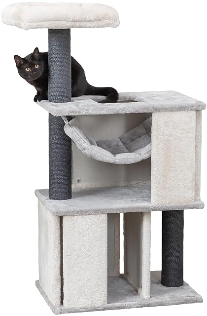 Foto 2 de 6 de TRIXIE - Poste Rascador Juliano de Sisal, Estilo Moderno, 115 cm, Gris