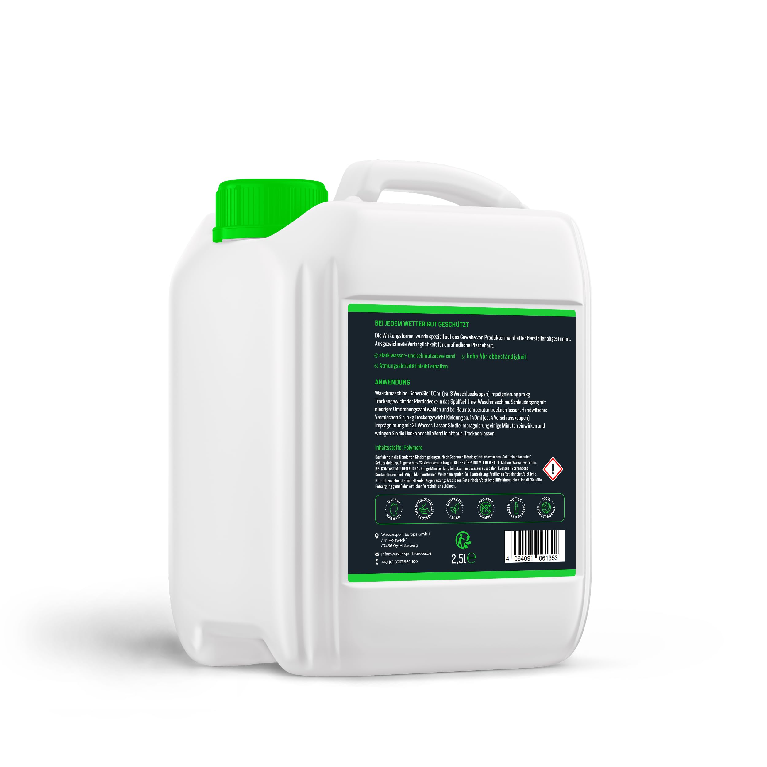 SkinStar Coperta per cavalli, impermeabile, 5 l, protezione per animali