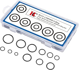BUSY-CORNER O-Ring Boss Hydraulic Seal Kit, SAE 900 Series, 12 Sizes, Buna-N 90, Pack of 275 Pieces