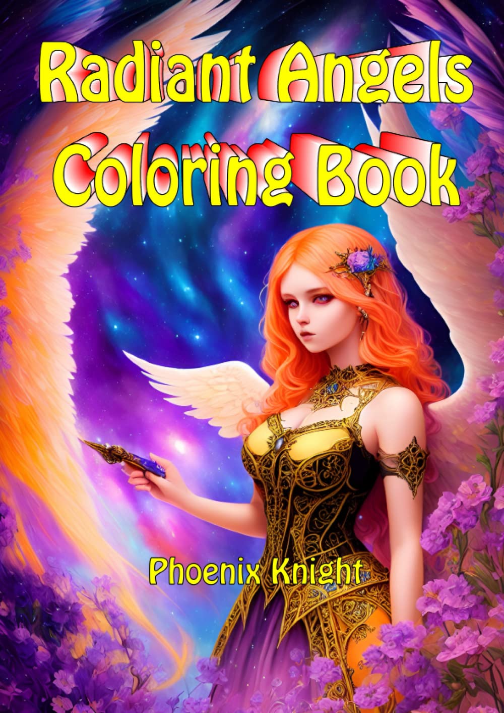 Radiant Angels Coloring Book