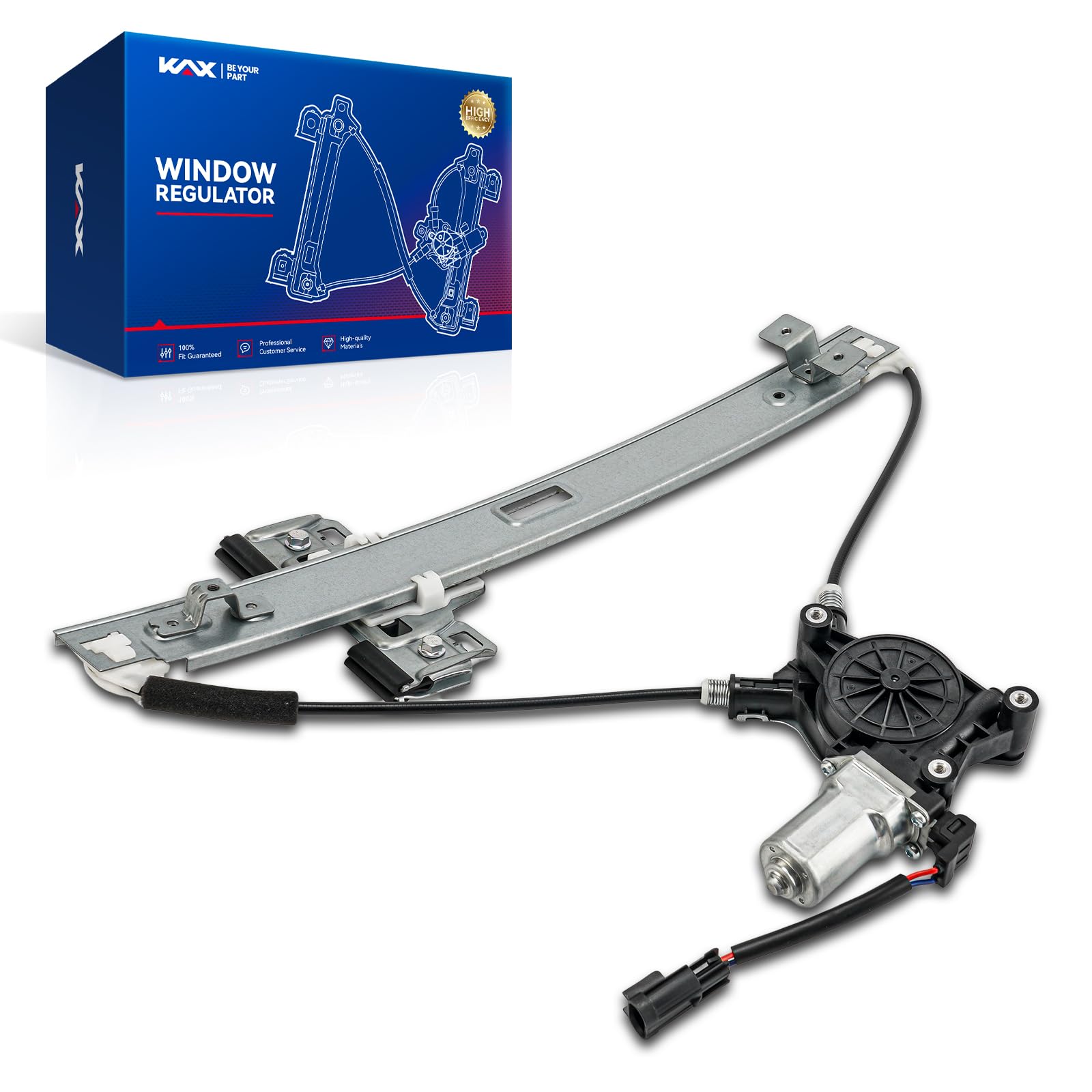 KAX Front Right Power Window Regulator w/Motor Fit for Dodge Dakota 05-10