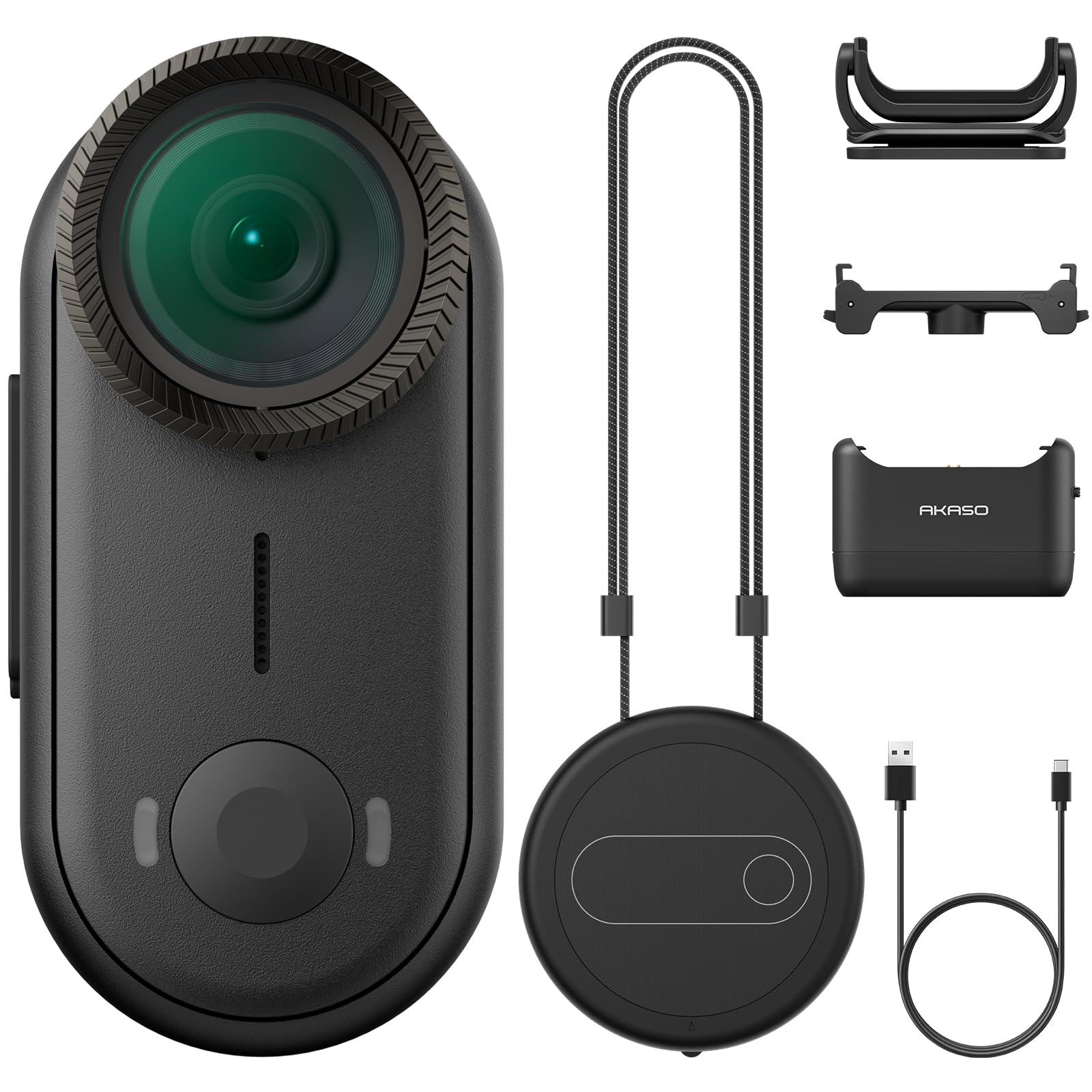 AKASO KEYCHAIN 4K VLOG CAMERA 本体 未開封品 Amazon.com : AKASO Keychain3 4K Thumb Action Camera - Hands-Free