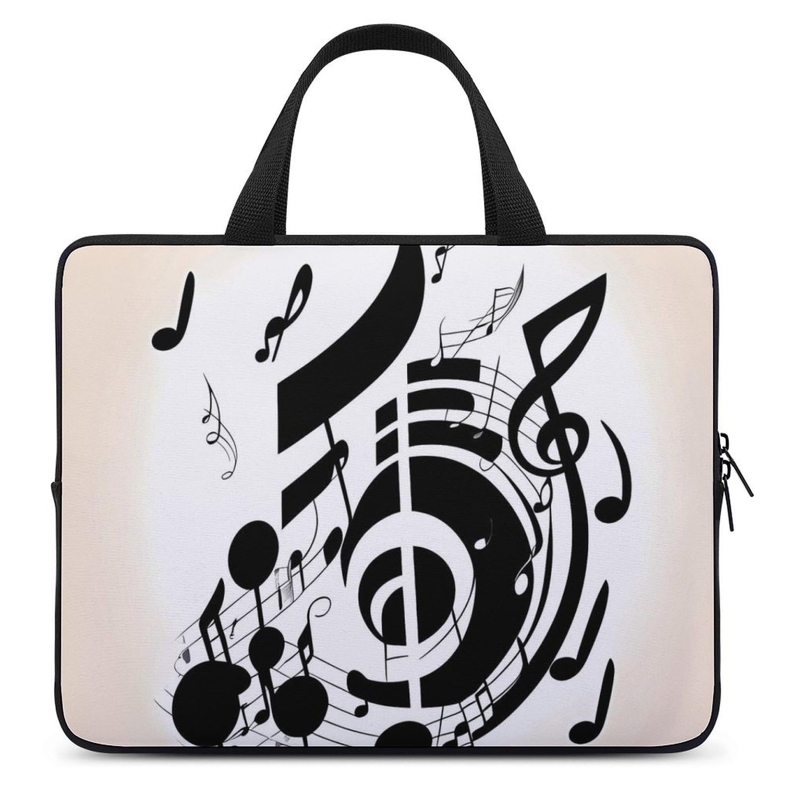 Housse ordinateur 15 pouces musique contre rayures et chocs de transport - 6