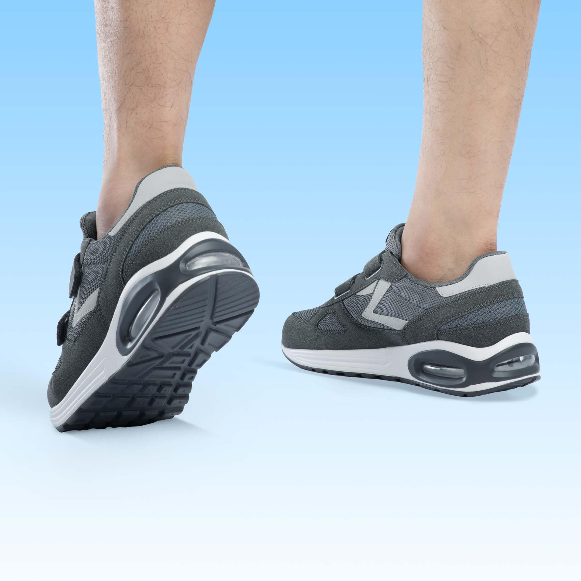 JOMIX Chaussures Sport Hommes Basket Mode Homme avec Scratch Légères Confortables pour Fitness Gym Outdoor Casual