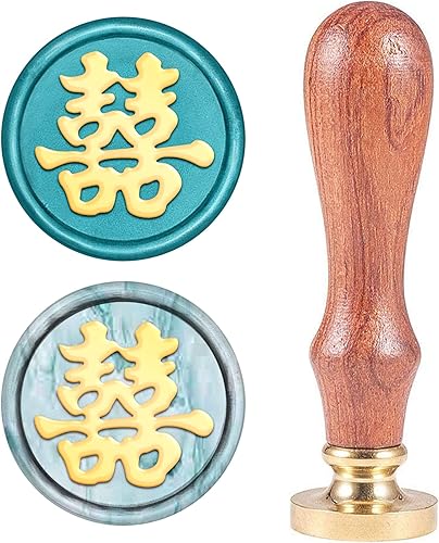 Miniatura 13 de CRASPIRE Sello de cera con notas musicales, sellos de cera vintage, clave musical, sello de madera retro, cabeza de latón extraíble de 0.98 pulgadas