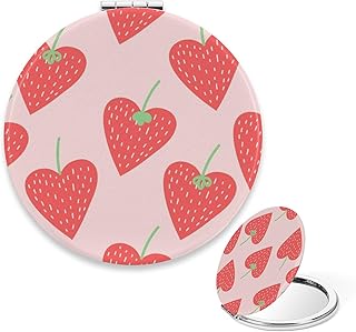 Mini espejo compacto, bonito espejo pequeño d...