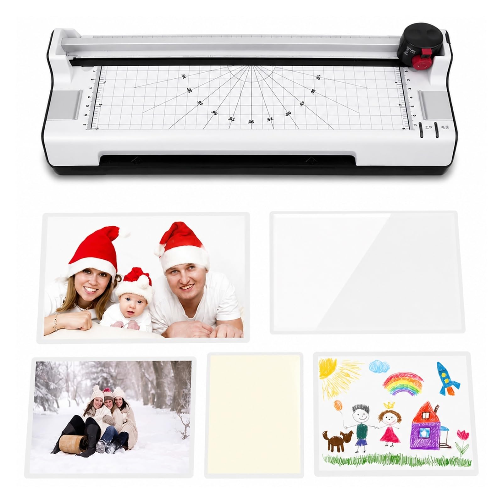 Laminator, Wielofunkcyjny Laminator Biurowy A4, Podwójny Tryb Na Gorąco I Zimno do domu i biura