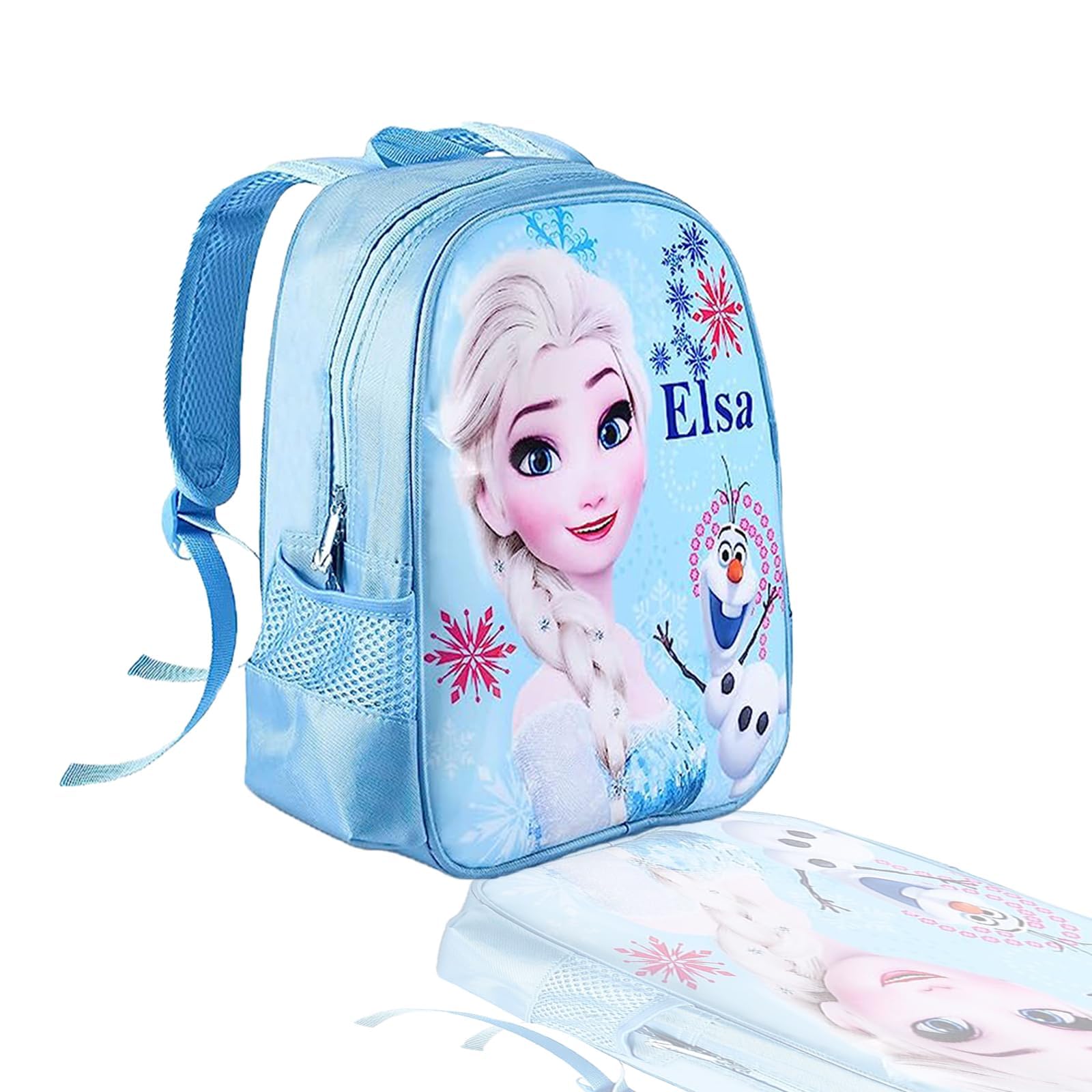 Clybeaut Mochila Frozen,Frozen Mochilas de Niña,Frozen Mochilas Infantiles,Frozen Mochilas Escolares Adolescentes,Regalos de Frozen para Niñas(30 * 26 * 8cm)