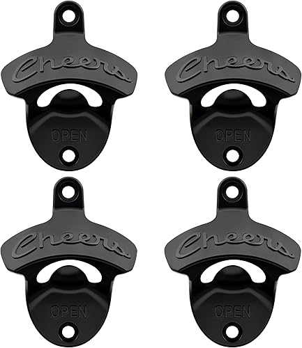 Miniatura 22 de Abridor de botellas de estilo antiguo, abridor de tapa de cerveza montado en la pared, regalo de salud, abrebotellas de soda de cobre antiguo para