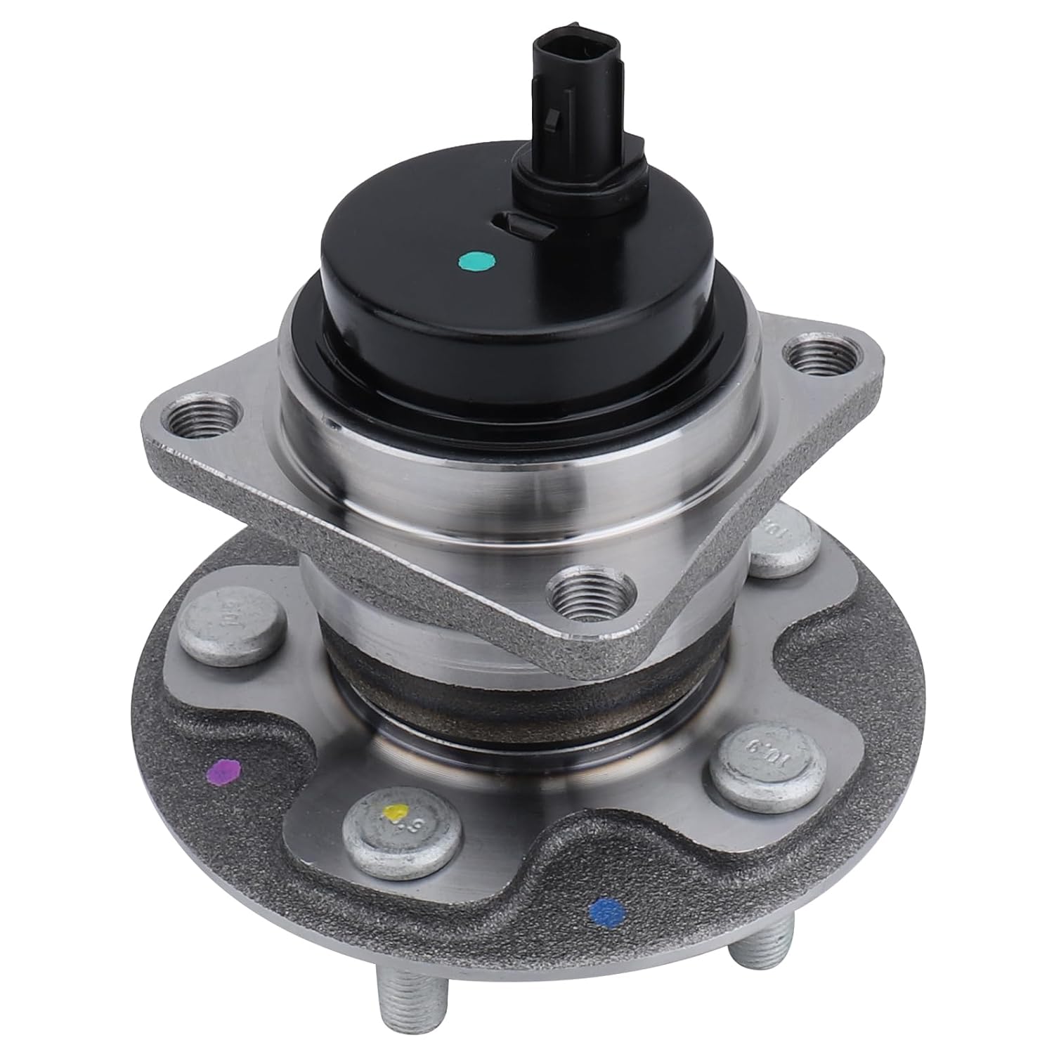 512403 Rear Wheel Hub and Bearing Assembly for Toyota Corolla 2009-2019/Corolla iM 17-18/Matrix 09-14, for Pontiac Vibe 09-10 5 Lugs W/ABS