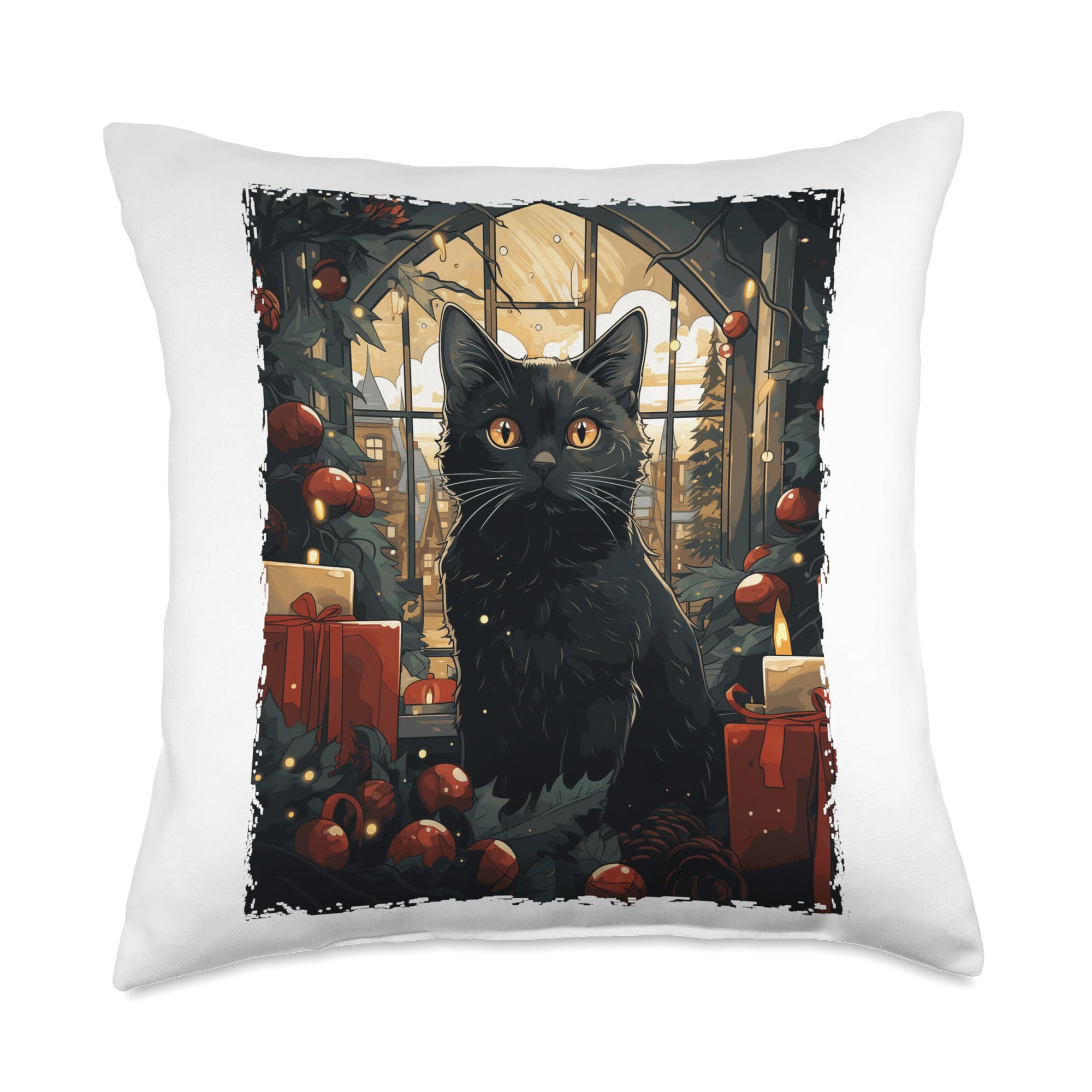 Throw Pillow, 18x18, Multicolor