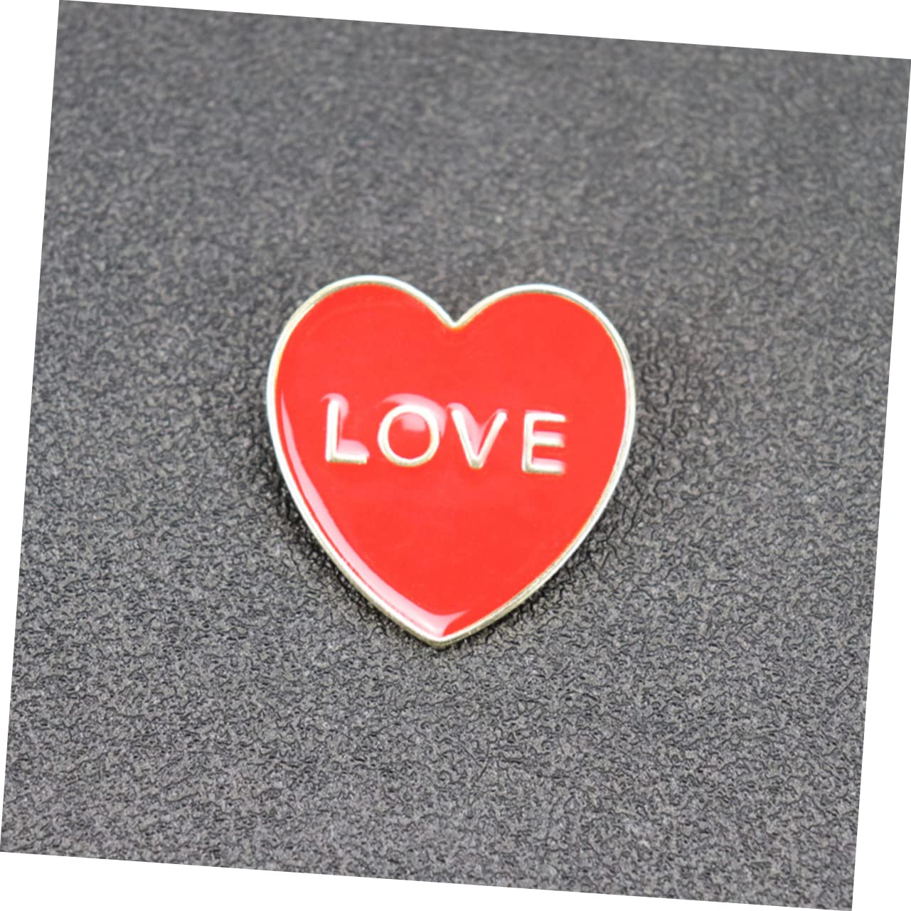 Brosche Dekoration Kuschelig Badge Sozialer Batterie-pin Pansexuelle Anstecknadel Eincremehilfe Deko Tisch Anstecknadel Für Kleidung Pin-ästhetik Legierung Rot