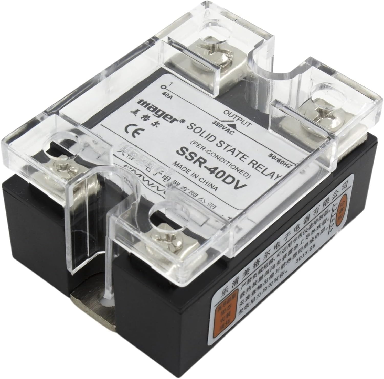 SSR-40DV 40A Solid State Voltage Regulator 40DV SSR Match to SCR