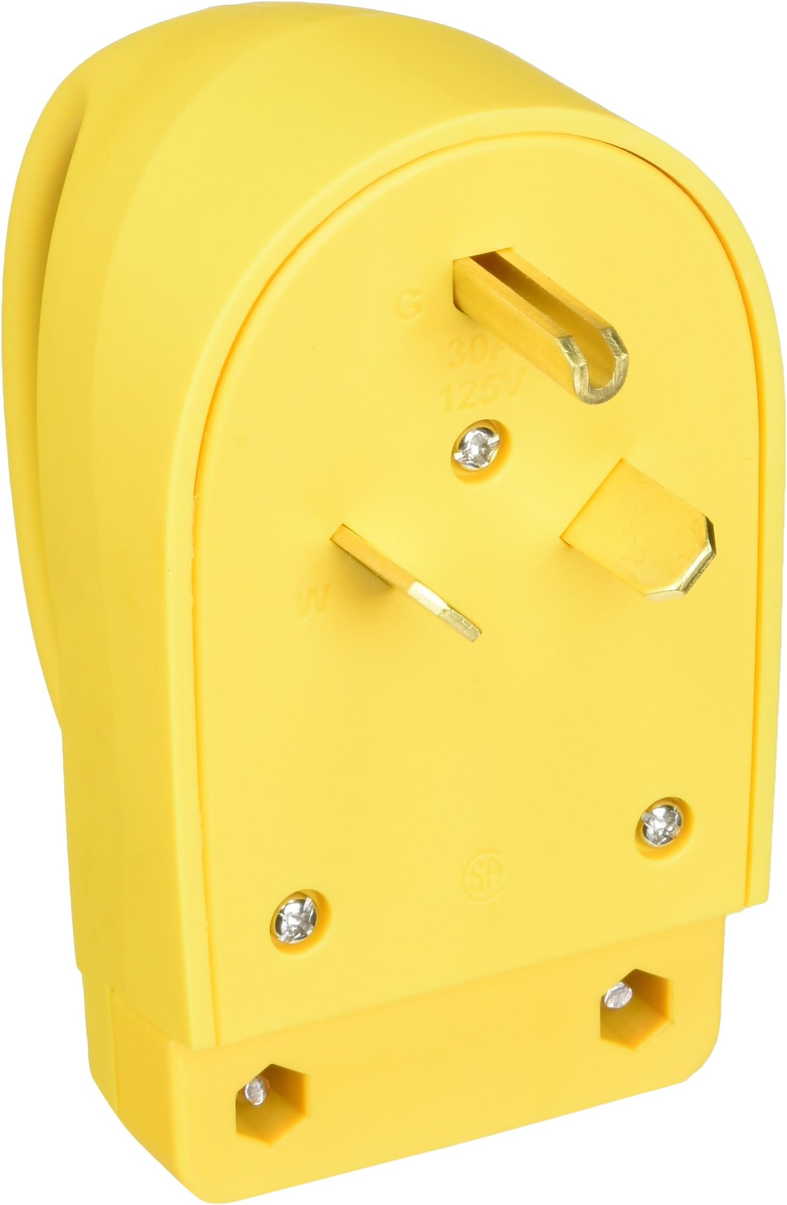 MarincoParkPower 30A Male Replacement Plug, 125/250V