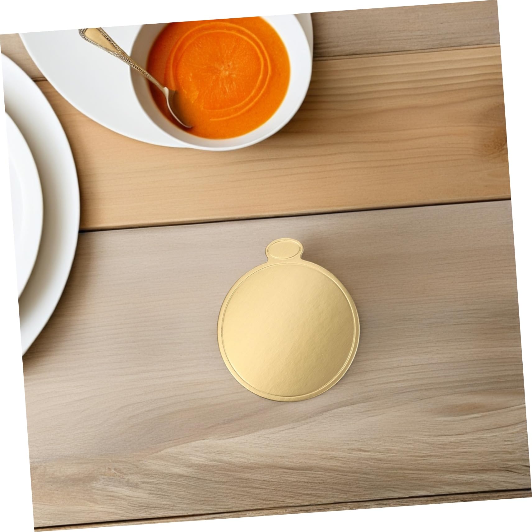 Gatuida 200pezzi Sottotorte Rotonde in Cartone Per Torte Mousse e Mini Cupcake Espositori Per Torte e Dessert Per Feste e Festive
