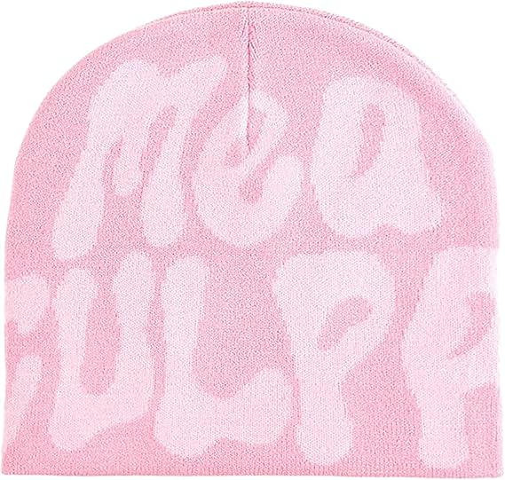 TaowaveWomen Beanie Y2k Hat MEA Culpa