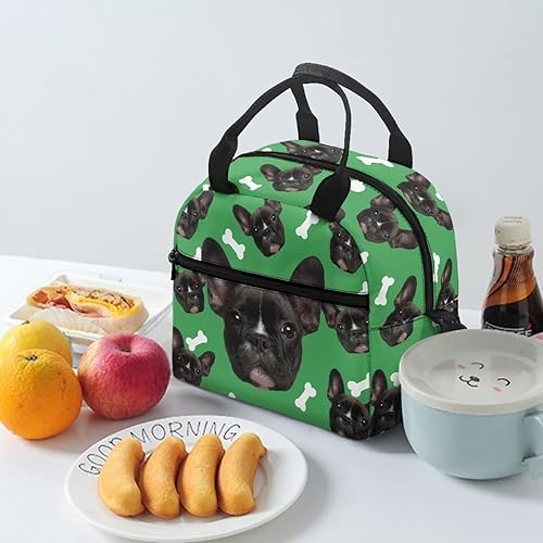 Miniatura 9 de Lonchera con diseño de tortuga marina del océano para niños, duradera, casual, reutilizable, para la escuela, picnic, ligera, aislada, con 2