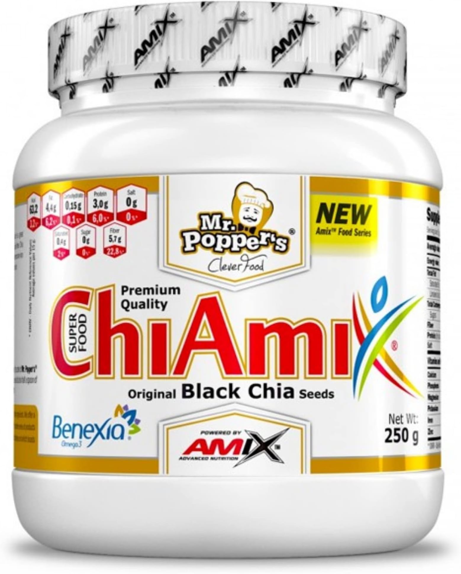 Amix Mr.Popper'S Chi Benexia and Oatmash Natural Feed Supplement Pack