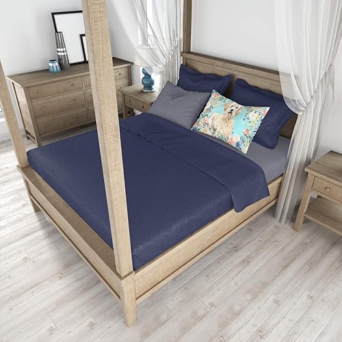 Miniatura 3 de Caroline's Treasures CK3426PILLOWCASE Goldendoodle - Funda de almohada de tela estándar, ligera, súper suave, fácil de cuidar, decorativa, funda de