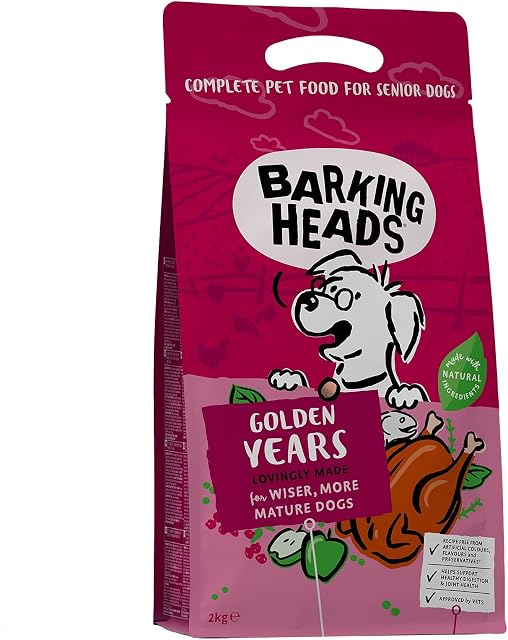 Barking Heads Golden Years 2kg