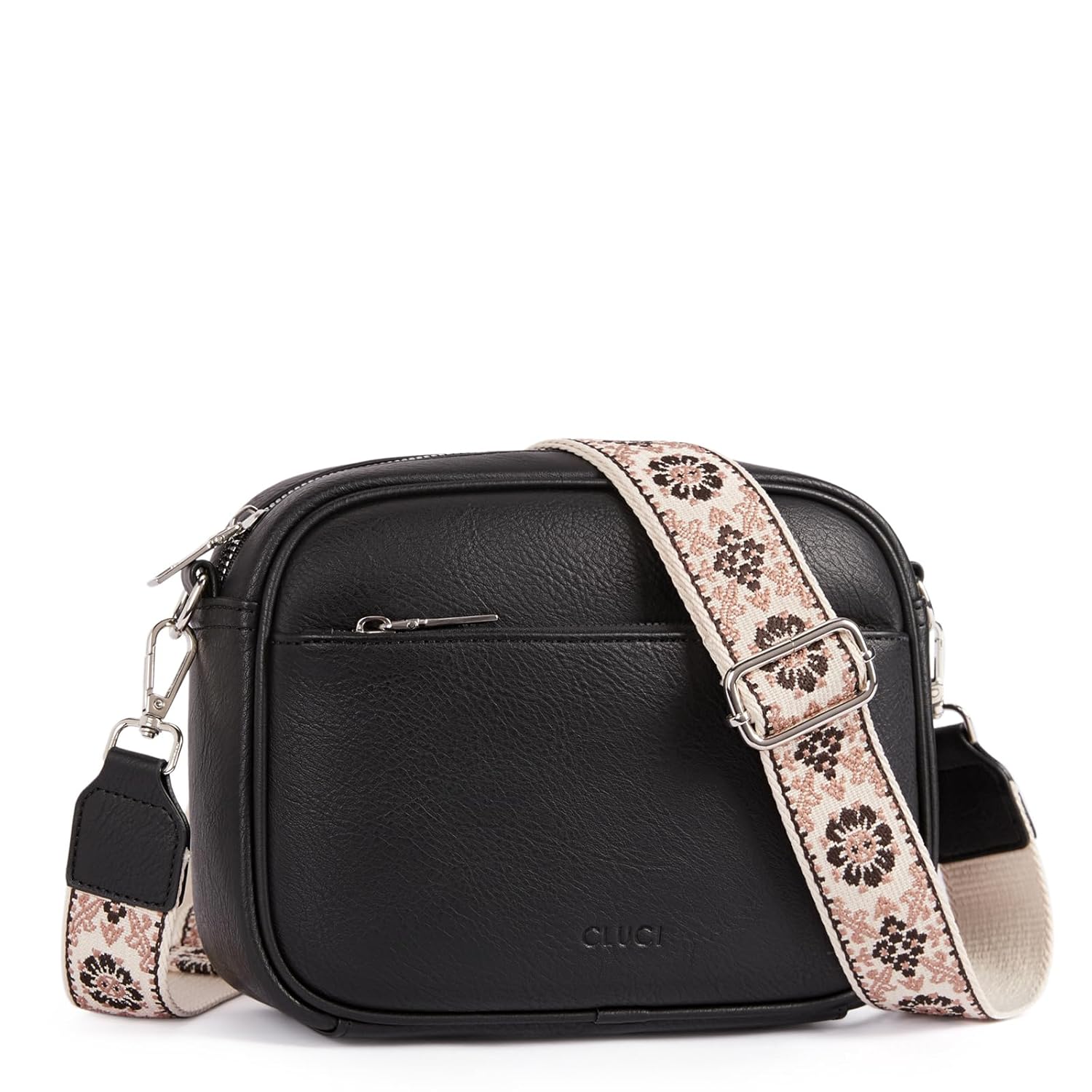 CLUCI Quilted Crossbody Bags for Women Lightweight Puffer Shoulder Bag Travel Purses with Wide Strap