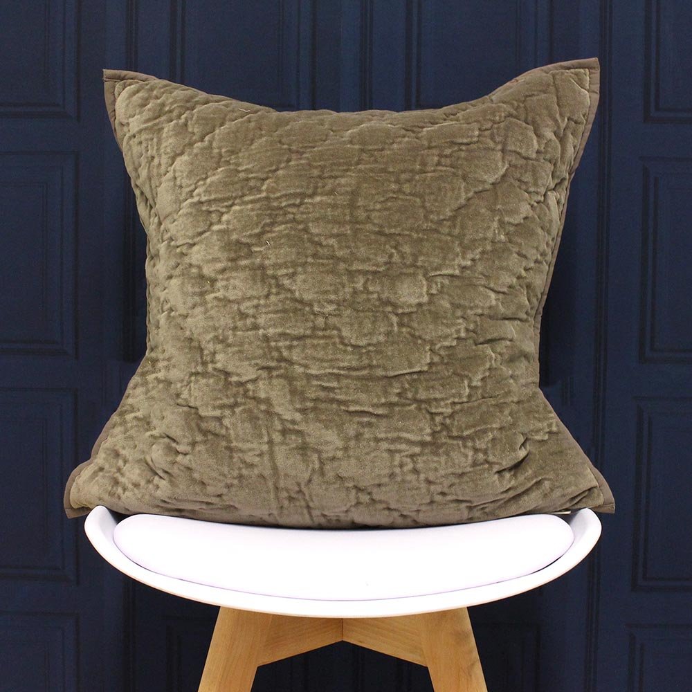 Paoletti Roma 30 x 60 FEATH Cush Taupe, poliéster, 30 x 60 cm