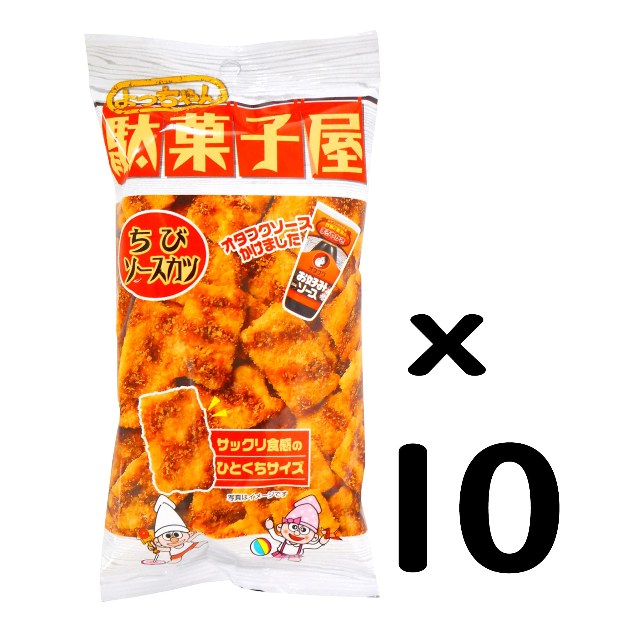㊺おつまみセット(ソースカツ・よっちゃん丸・かむっこ)スターバックス飲料・煎餅 Amazon.co.jp: よっちゃん食品工業 駄菓子屋ちびソースカツ 47g×10袋