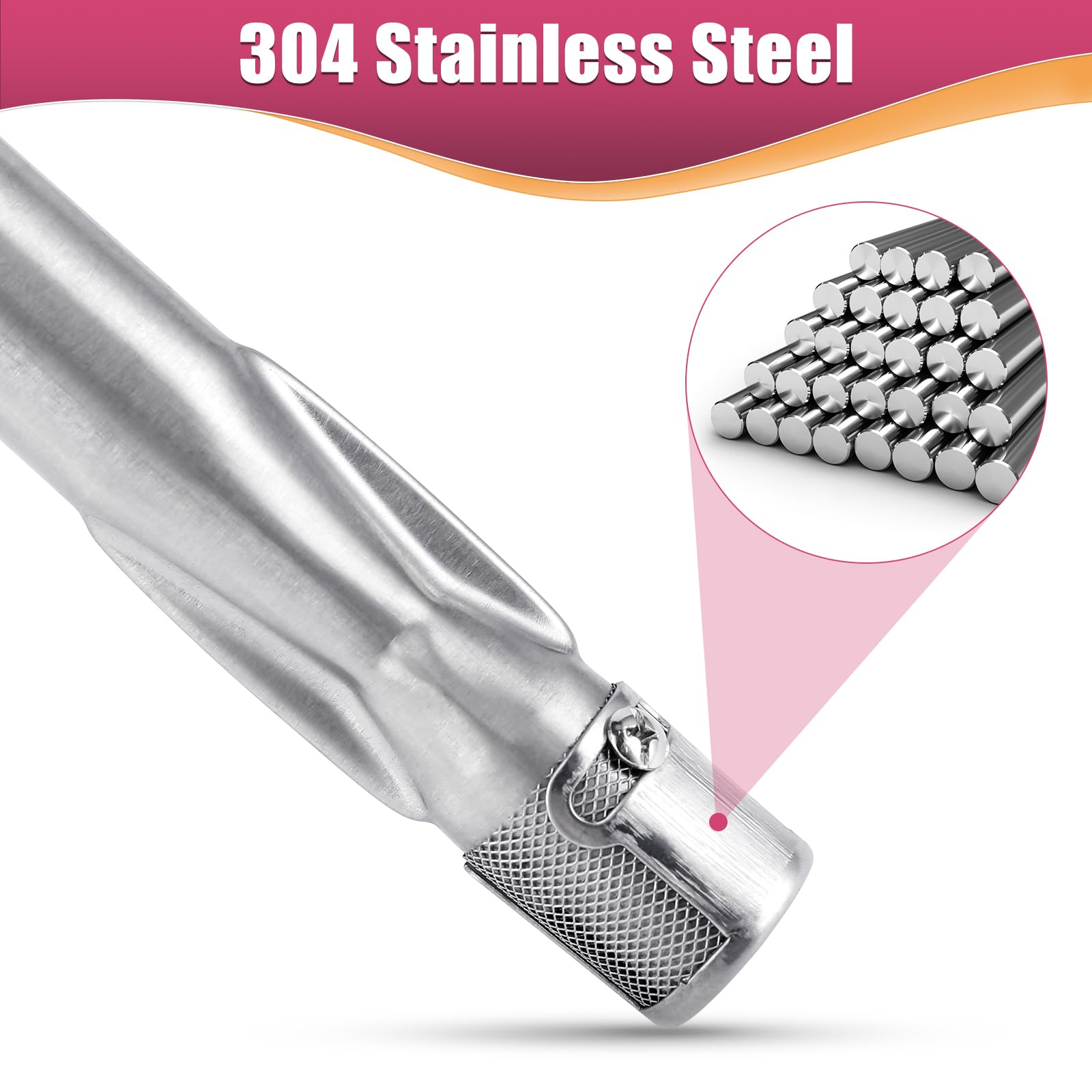 STCNADCR Lot De 4 Brûleurs 62752 Pour Barbecue à Gaz Weber